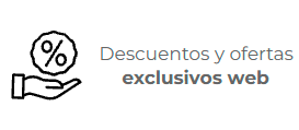 Descuentos y ofertas exclusivos web
