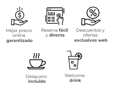 Ventajas de reservar con nosotros